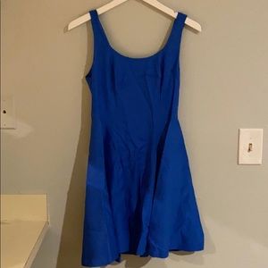 Alice & Olivia Blue Skater Fit n Flare Sz 2